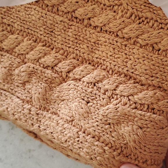 31. NWT Spell Yellowstone Knit Scarf in Caramel - Picture 5 of 5
